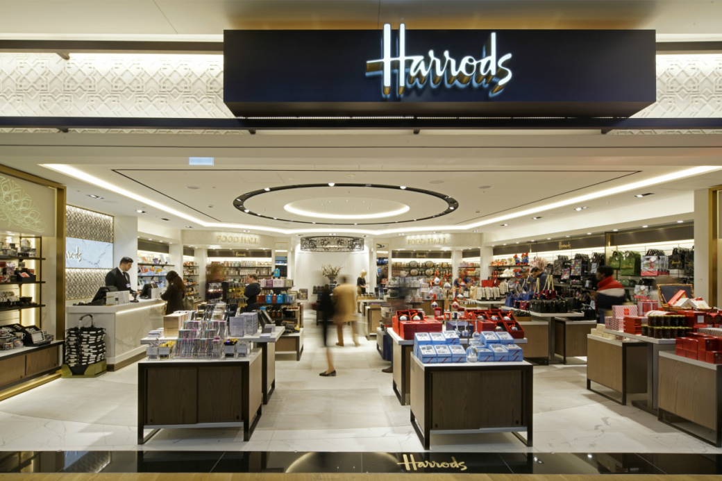 Harrods, Heathrow Airport WB Shiels MEP Design London